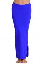 Blue Cotton Daily Wear Plain Shapewear