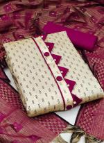 Rani Silk Casual Wear Printed Work Dress Material