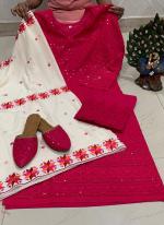 Rani Cambric Cotton Festival Wear Sequins Work Readymade Salwar Suit