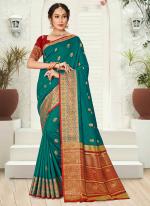 Rama Silk Traditional Wear Weaving Saree