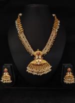 Traditional Gold Plated Parl Kundan Rani Haar