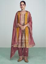 Multi Color Silk Wedding Wear Embroidery Work Salwar Suit