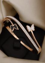 Stylish American Diamond Rose Gold Fancy Designer Superhit Most Demanding Bracelets