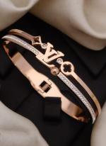 Latest Most Demanding Rose Gold American Diamond Fancy Designer Superhit Bracelets