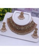 Golden Diamond Studded Multi Piece Set