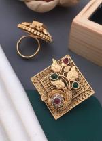 Exclusive Brass High Gold Premium Quality Ladies Finger Ring
