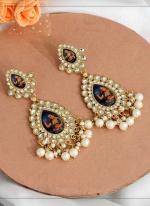 Multi Kundan Earrings