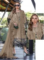 Brown Faux Georgette Tradional Wear Embroidery Work Pakistani Suit