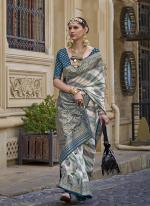 Rama Silk Festival Wear Weaving Saree