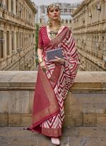 Rani Silk Festival Wear Weaving Saree