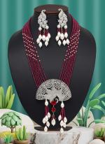   Rani Wedding Wear American Daimond Necklace Set