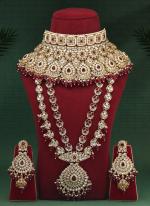   Bridal Wear  Maroon Color Kundan Dulhan Set