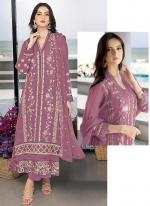 Badami Georgette Eid Wear Embroidery Work Pakistani Suit