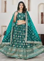 Dola Jacquard Rama Festival Wear Sequence Embroidery Work Lehenga Choli