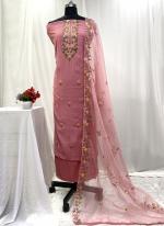Modal Pink Festival Wear Thread Work Salwaar Suit