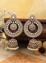   Wedding Wear  Gold Colour Kundan Earrings