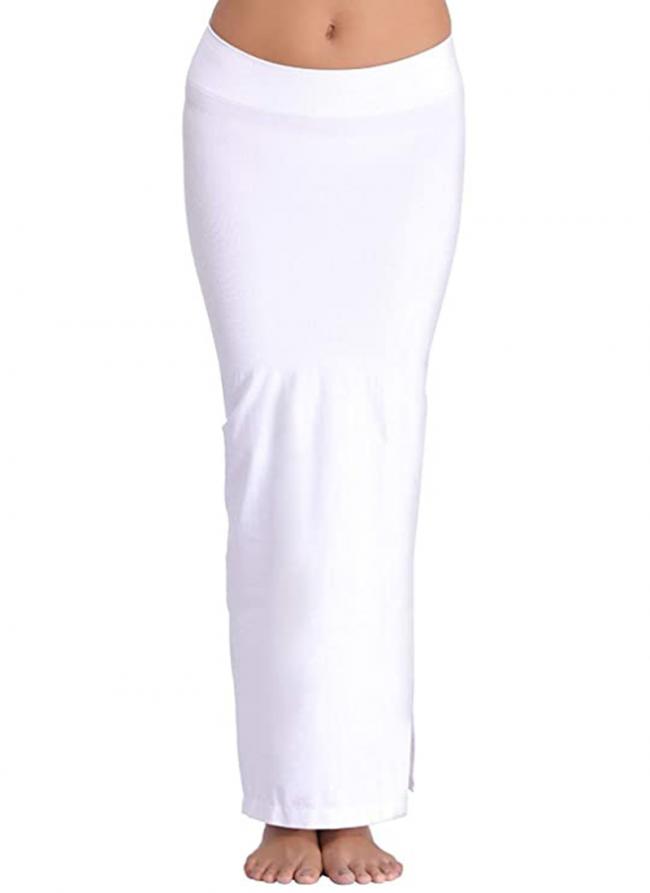 White Cotton Daily Wear Plain Shapewear