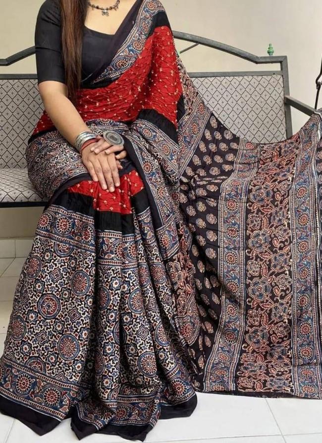 Grey Baglouri Silk  Casual Wear Digital Printed Saree