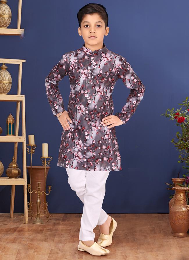 Cotton Multi Color Wedding Wear Digital Printed Readymade Kurta Pajama