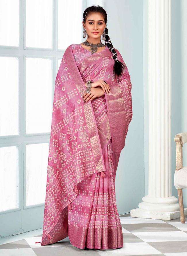 Black Zoot Dark Pink Party Wear Embroidery Work Saree